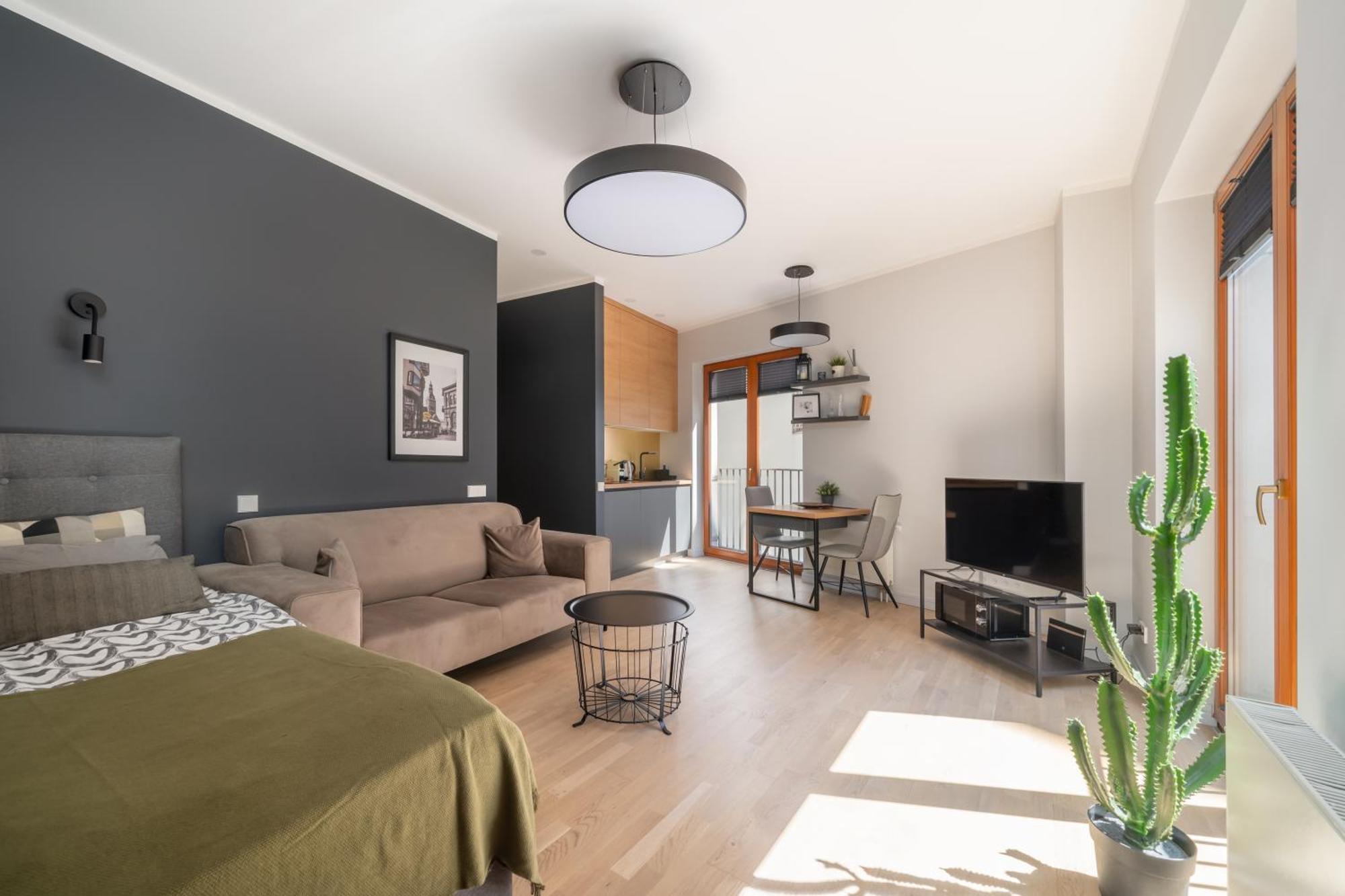 Cosy Studio Apartment In Ridzenes Residence Riga Exterior photo
