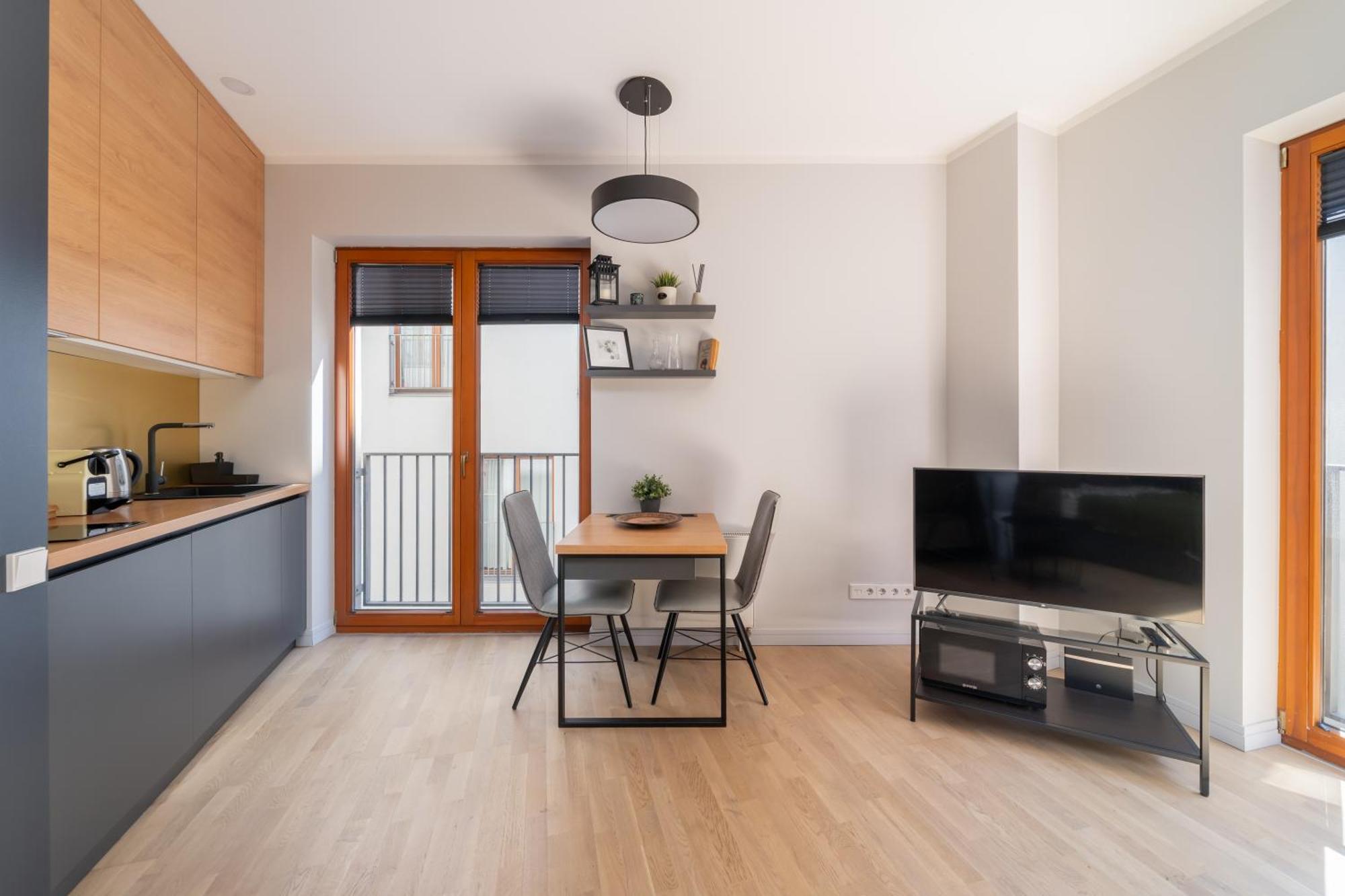 Cosy Studio Apartment In Ridzenes Residence Riga Exterior photo